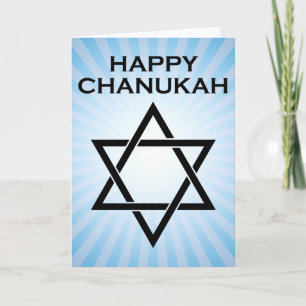 Cartão De Festividades feliz chanukah