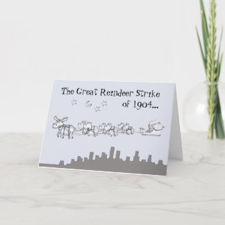 Cartão De Festividades Feliz Christmoose