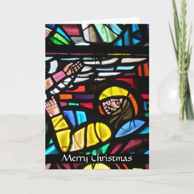 Cartão De Festividades feliz copo de natal (Frente)
