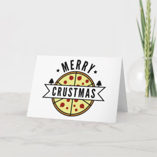 Cartão De Festividades Feliz Crustmas