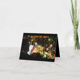 Cartão De Festividades Feliz Dia das Bruxas Feliz