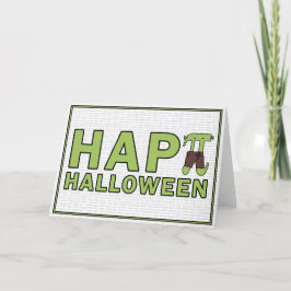 Cartão De Festividades Feliz Dia das Bruxas Pi Frankenstein Geektudo de M