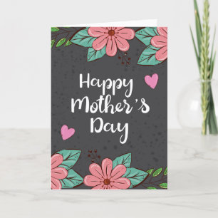 Cartão De Festividades Feliz Dia das Mães