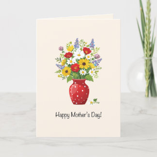 Cartão De Festividades Feliz Dia das Mães