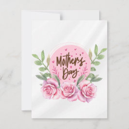 Cartão De Festividades Feliz Dia das Mães!