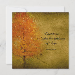 Cartão De Festividades Feliz Dia de Ação de Graças Folga Gratidão Flat
