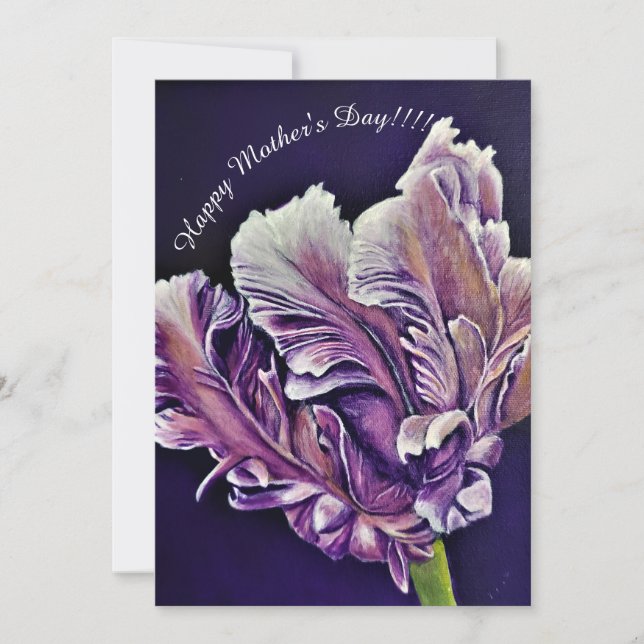 Cartão De Festividades Feliz Dia de as mães! (Frente)