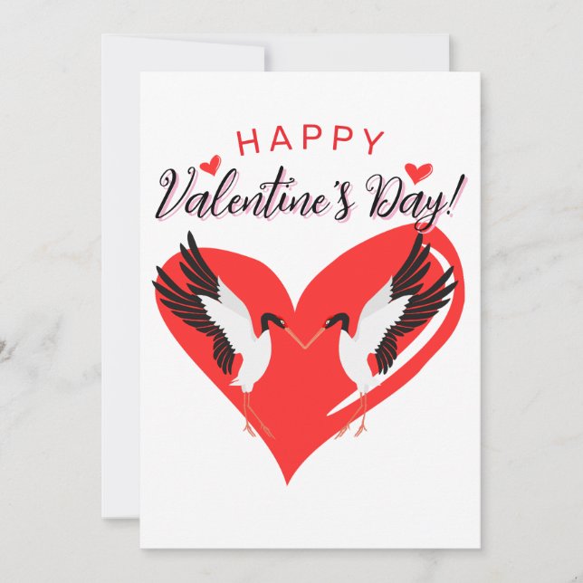 Cartão De Festividades Feliz dia de os namorados (Frente)