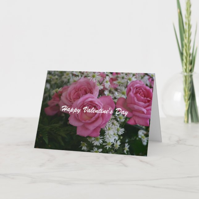 Cartão De Festividades Feliz dia de os namorados (Frente)