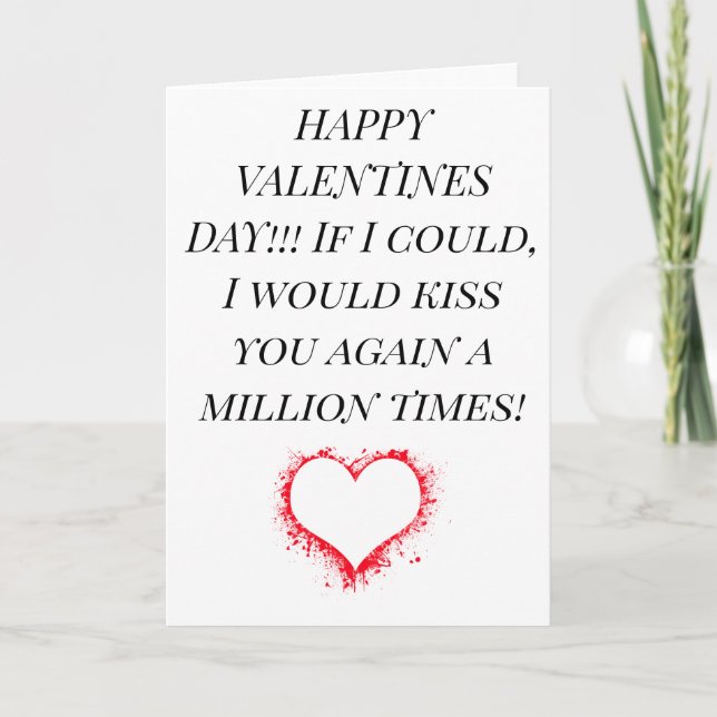 Cartão De Festividades FELIZ DIA DE OS NAMORADOS à sua pessoa especial (Frente)