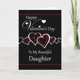 Cartão De Festividades Feliz dia de os namorados/Silhuetas do Coração