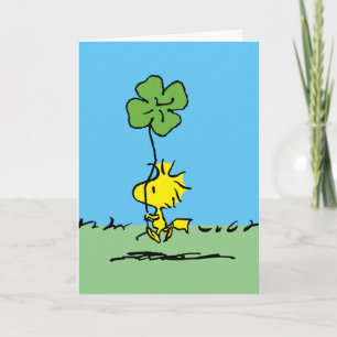 Cartão De Festividades Feliz Dia de São Patrício Woodstock