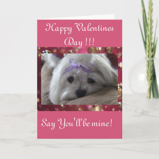 Cartão De Festividades Feliz Dia dos Namorados (Frente)