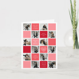 Cartão De Festividades Feliz Dia dos Namorados 12 Fotografia Grid