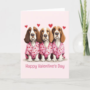 Cartão De Festividades Feliz Dia dos Namorados Cachorros