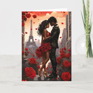 Cartão De Festividades Feliz Dia dos Namorados Casal
