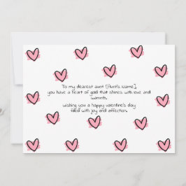 Cartão De Festividades Feliz Dia Dos Namorados Para Minha Tia