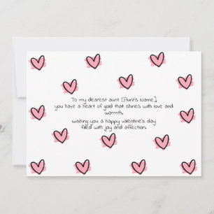 Cartão De Festividades Feliz Dia Dos Namorados Para Minha Tia