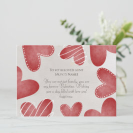 Cartão De Festividades Feliz Dia Dos Namorados Para Minha Tia