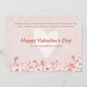 Cartão De Festividades Feliz Dia Dos Namorados Para Minha Tia