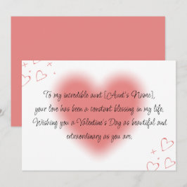 Cartão De Festividades Feliz Dia Dos Namorados Para Minha Tia