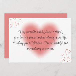 Cartão De Festividades Feliz Dia Dos Namorados Para Minha Tia