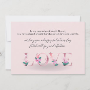 Cartão De Festividades Feliz Dia Dos Namorados Para Minha Tia