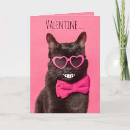 Cartão De Festividades Feliz Dia dos Namorados Para Qualquer Gato Funcion