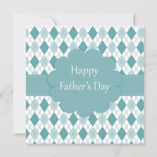 Cartão De Festividades Feliz Dia dos Pais (Frente)