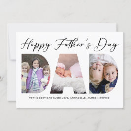 Cartão De Festividades Feliz Dia dos Pais | Foto do Dia dos Pais