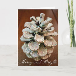 Cartão De Festividades Feliz e Brilho