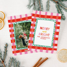 Feliz e nome personalizado Gingham Colorido Brilha