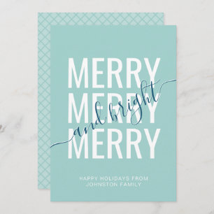 Cartão De Festividades Feliz e verificador luminoso de Natal brilhante