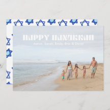 Feliz Estrela Fotográfica da Família Hanukkah de D