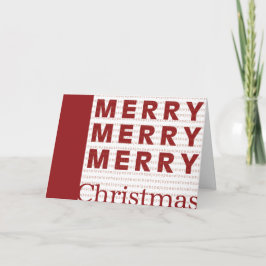 Cartão De Festividades Feliz, Feliz, Feliz Natal