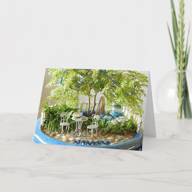 Cartão De Festividades Feliz Férias! (Frente)