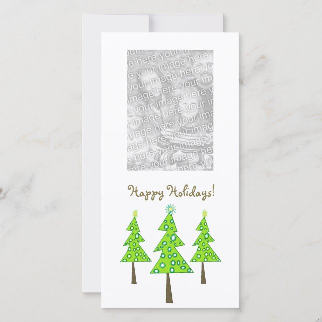 Cartão De Festividades Feliz Férias! (Frente)