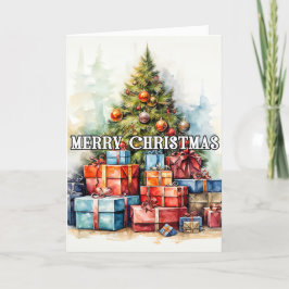 Cartão De Festividades Feliz Férias | Feliz Natal a Todos