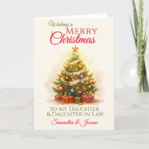 Feliz Filha De Natal E Filha De Direito