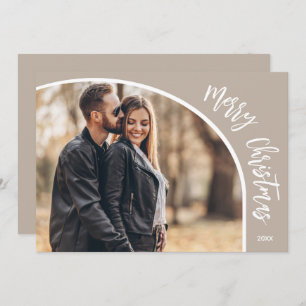 Cartão De Festividades Feliz Foto de Natal