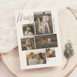 Cartão De Festividades Feliz | Galeria Muro 6 Fotografia Colagem Natal