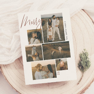 Cartão De Festividades Feliz   Galeria Muro 6 Fotografia Colagem Natal