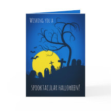 Feliz Halloween para qualquer cemitério assustador