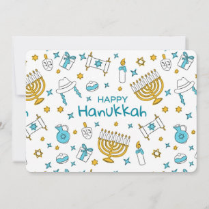 Cartão De Festividades Feliz Hanukkah