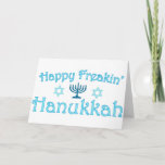 Cartão De Festividades feliz hanukkah<br><div class="desc">Feliz Hanukkah!</div>
