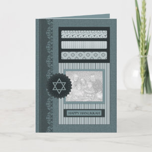 Cartão De Festividades feliz hanukkah (álbum de recortes)