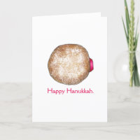 Feliz Hanukkah Chanukah Jelly Rosquinha Sufganiyot