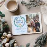 Cartão De Festividades Feliz Hanukkah Menorah Mão Desenhada FOTO PERSONAL<br><div class="desc">Doce HANUKKAH, o temido trecho de coroa para desejar a alguém feriado feliz! Adicione sua própria foto! Clique em "personalizar" para adicionar sua própria foto. Você também pode adicionar texto ao lado frontal ou traseiro. Procure mais opções no meu compro. Também disponível como download digital para enviar instantaneamente por e-mail...</div>