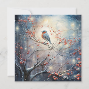 Cartão De Festividades Feliz Harmonia de Natal