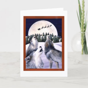 Cartão De Festividades Feliz Howlidays